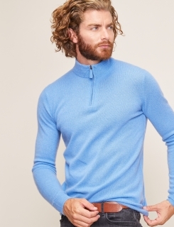Pull Col Camionneur Ml 100%cashmere Gg12